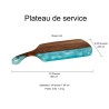 Plateau de service